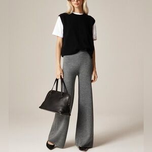 NWT J Crew Cosmo Sweater Pants In Merino Wool Size XS Petite